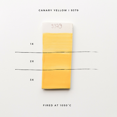 Lertøjsglasur 9379 Canary Yellow