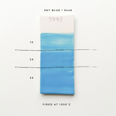 Lertøjsglasur 9448 Sky Blue