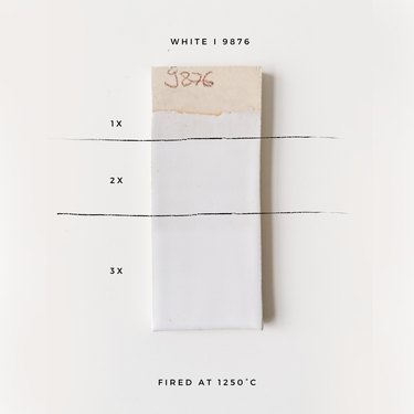 Stentøjsglasur 9876 Hvid