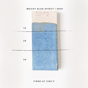 Stentøjsglasur 9879 Lys Blå m. effekt