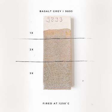 Stentøjsglasur 9893 Basalt Grå