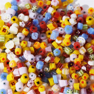 Bullseye Millefiori, CoE90 Blomstermix, 10g