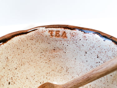 Stentøjsglasur 9886 Plettet Creme