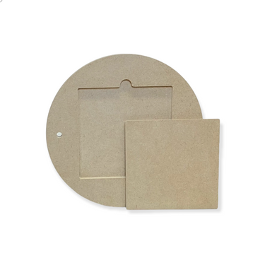 Vandfast MDF Batsystem inkl. 3 indsatser