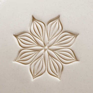 Stempel med blomstermønster