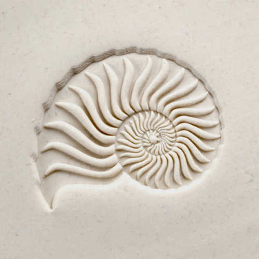 Stempel med sneglemønster