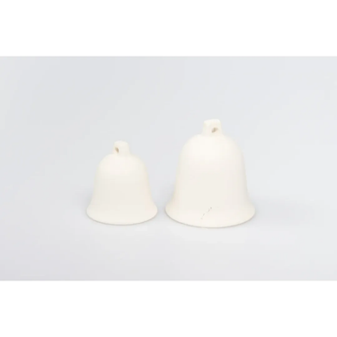 Støbeform - 2 Juleklokker, 7,8 og 6,5 cm