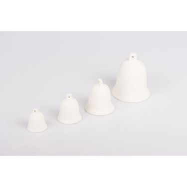 Støbeform - 2 Juleklokker, 9,3 og 8,7 cm