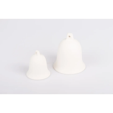 Støbeform - 2 Juleklokker, 9,3 og 8,7 cm