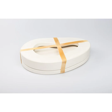 Støbeform – Tallerken med plads til kop, 28,8 × 20 cm