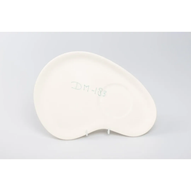 Støbeform – Tallerken med plads til kop, 28,8 × 20 cm