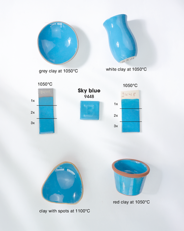 Lertøjsglasur 9448 Sky Blue