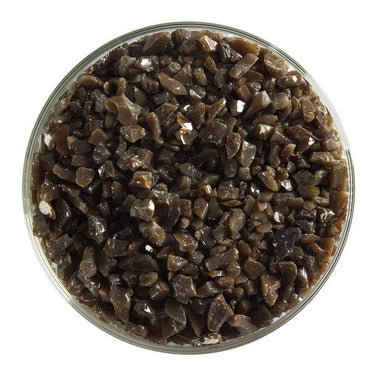 Bullseye 0203-0003 Brun Opak Frit Grov