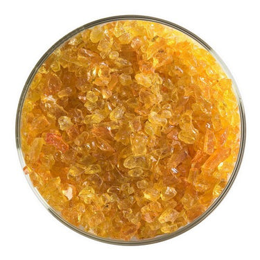 Bullseye 1125-0003 Orange Transp. Frit Grov