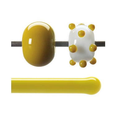 Bullseye Gylden Grøn Opak 0227-0576