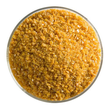 Bullseye 0337-0002 Lys Karamel Opak Frit Mellem