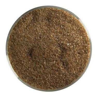 Bullseye 0203-0001 Brun Opak Frit Fin